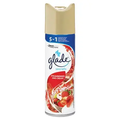 GLADE SECRETS AERO 180ML SBERRIES&