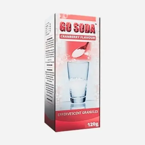GO-SODA 120G CRANBERRY