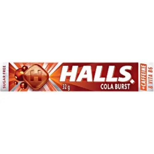 HALLS POWER STICK 10 COLA BURST