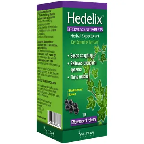 HEDELIX EFF TABS 10