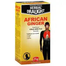 HERBAL DRAUGHT AFRICAN GINGER TEA 25G