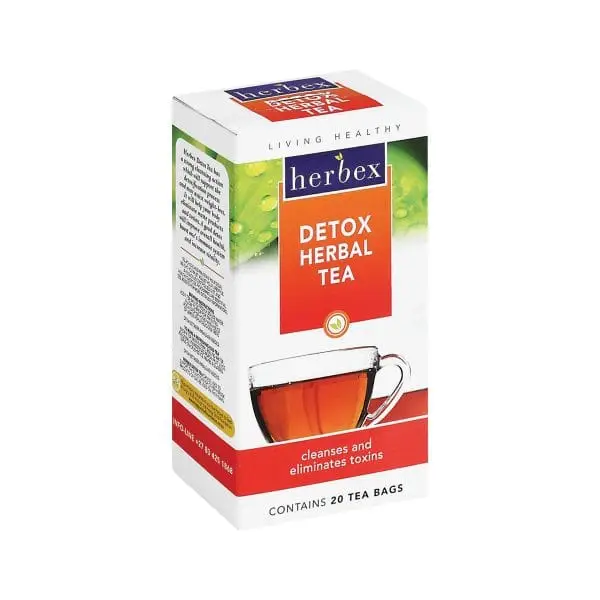 HERBEX SLIMMERS TEA DETOX 20 - PharmacyNet