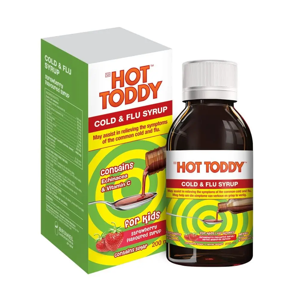 HOT TODDY KIDS COLD FLU SYRUP 200ML