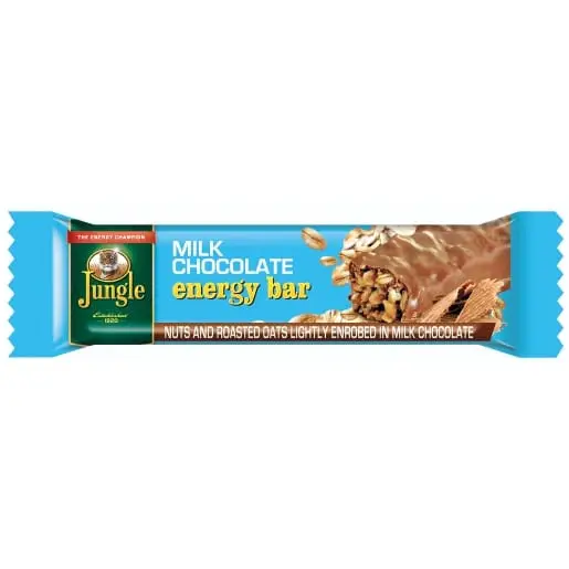 JUNGLE ENERGY BAR MILK CHOCOLATE K