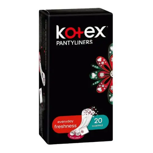 KOTEX PLINERS 20 SCENTED BLK