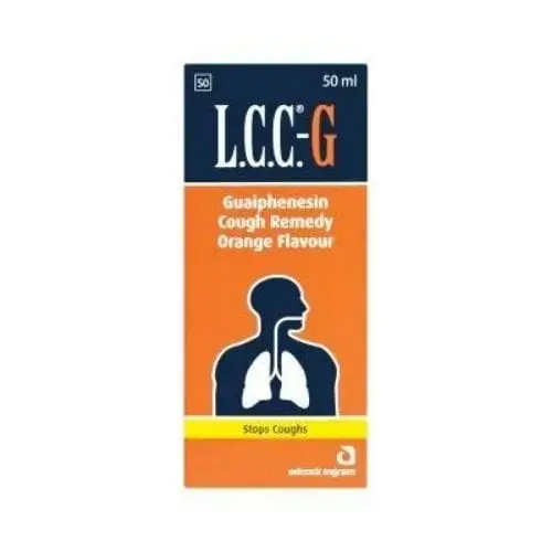 LCC G COUGH 50ML ORANGE