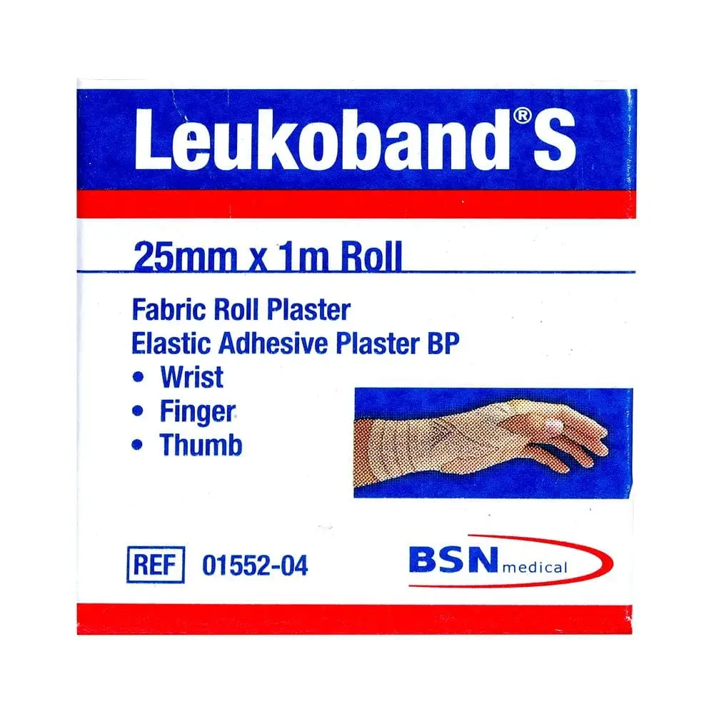 LEUKOBAND S FABRIC ROLL 25MMX1M