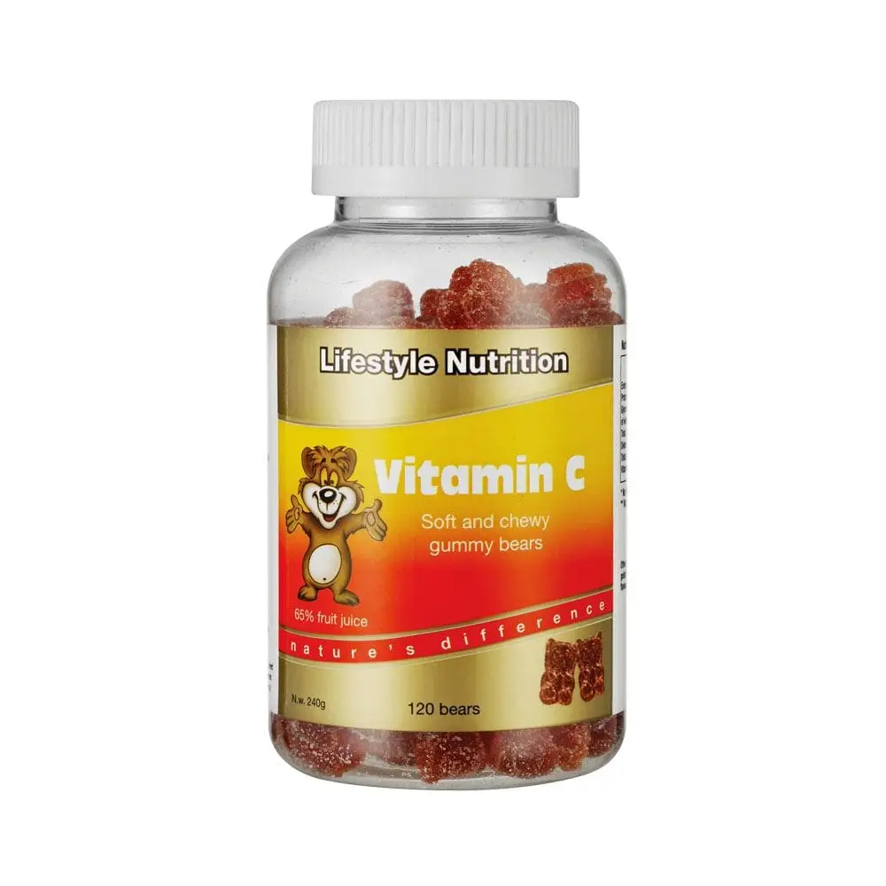 LIFESTYLE GUMMY BEARS VITAMIN C 120