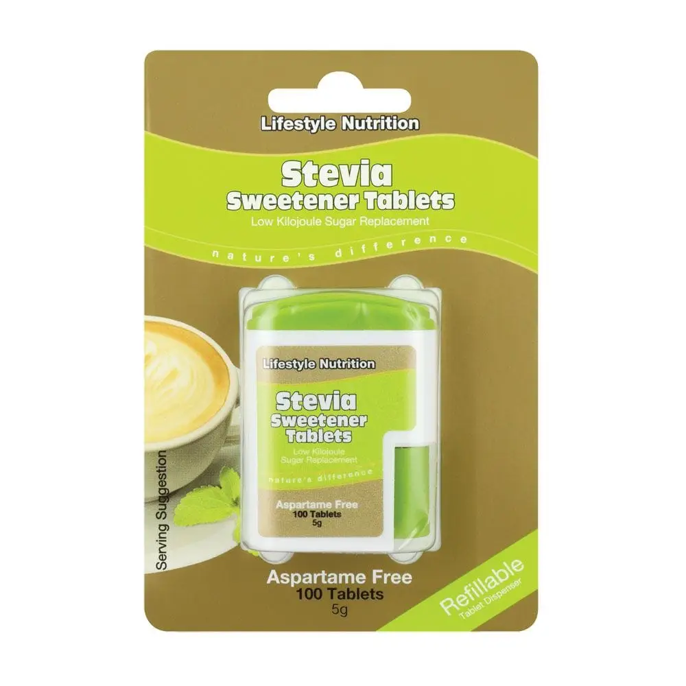 LIFESTYLE STEVIA TABS 100 DISPENSER