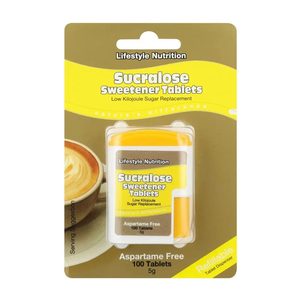 LIFESTYLE SUCRALOSE SWEETENER TABS 100