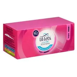 LIL-LETS 32 SUPER TAMPONS