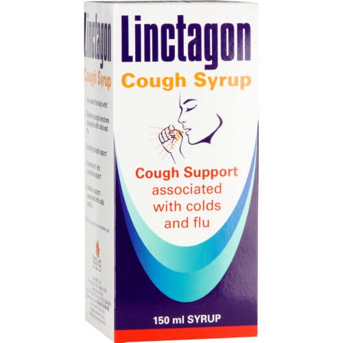 LINCTAGON COUGH SYR 150ML