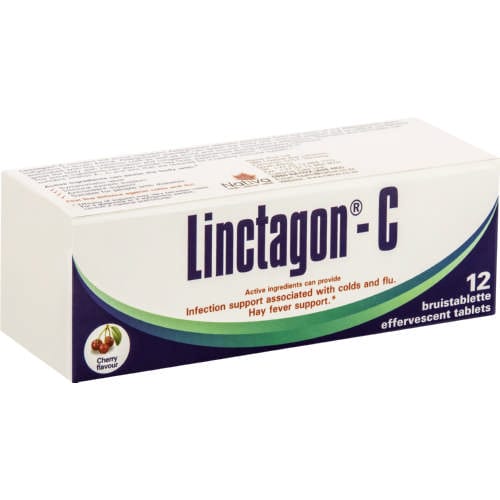 LINCTAGON C EFF 12 CHERRY