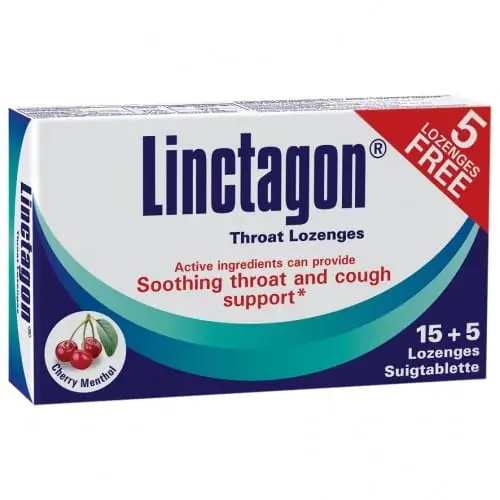 LINCTAGON LOZ 15  CHERRY MENTHOL