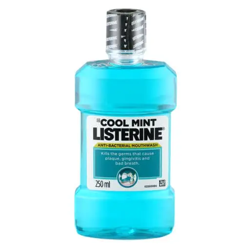 LISTERINE MWSH 250ML COOLMINT