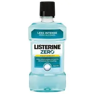 LISTERINE MWSH 250ML ZERO