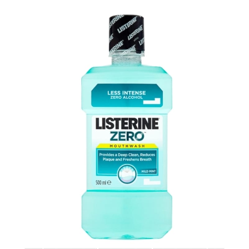 LISTERINE MWSH 500ML COOL MINT MILD