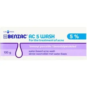 BENZAC AC 5 WASH 100G TUBE