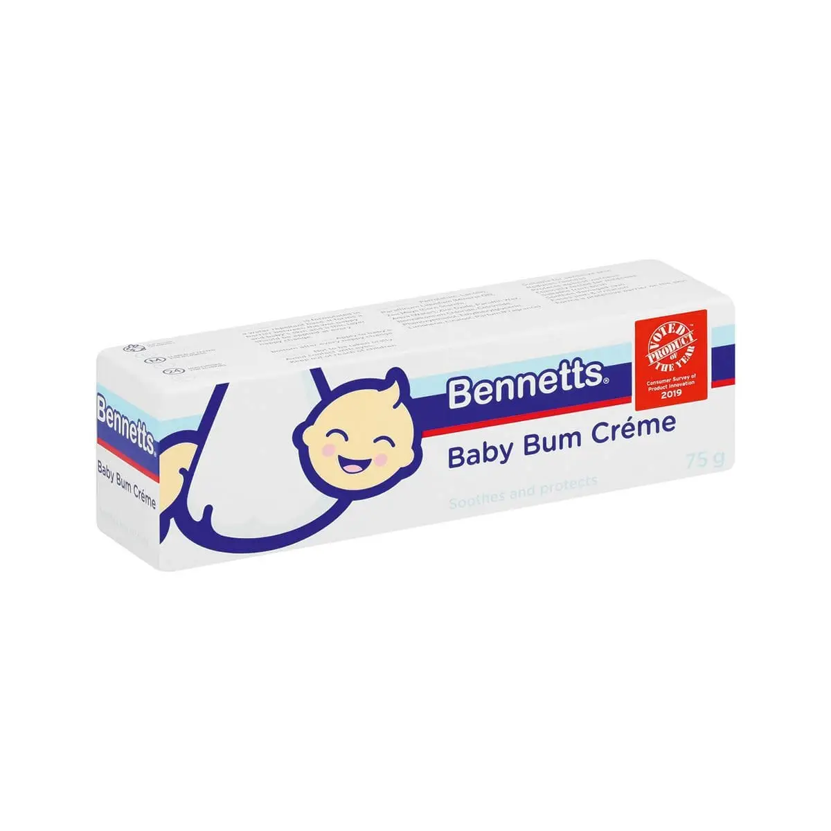 BENNETTS BABY BUM CRM 75G TUBE