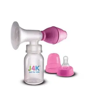 J4K BREAST PUMP WITH FEEDING BOTTLE