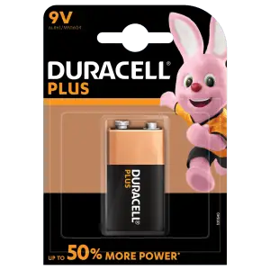 DURACELL BATT PLUS 9V