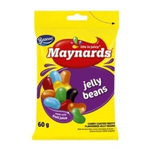 MAYNARDS FRUIT JELLY BEANS 60G
