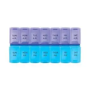 MEDIC PILL BOX 7 DAY AM/PM DIVISIONS