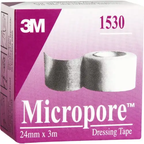 MICROPORE 24MMX 3M