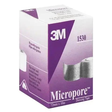 MICROPORE 72MM X 10M