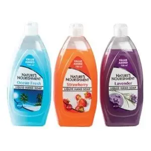NAT NOUR LIQUID SOAP 3PACK 750ML