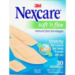 NEXCARE SOFT N FLEX 30 ASSTD