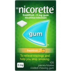 NICORETTE GUM 2MG  30 FRESH FRUIT