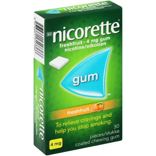 NICORETTE GUM 4MG  30 FRESH FRUIT