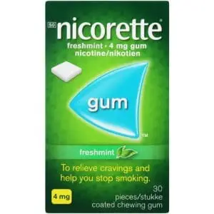 NICORETTE GUM 4MG  30 FRESHMINT