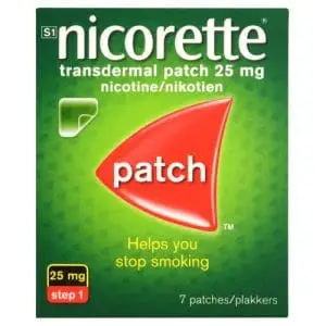 NICORETTE PATCHES INV 25MG 7