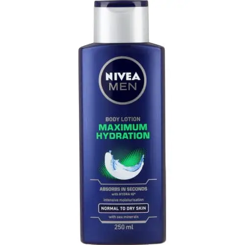 NIVEA MEN BODY CRM 250ML MAX HYDRATION