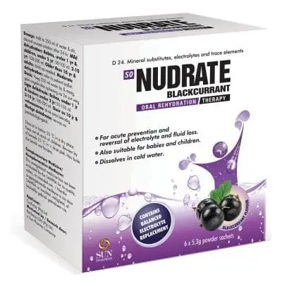 NUDRATE SACH 6 BLACKCURRANT