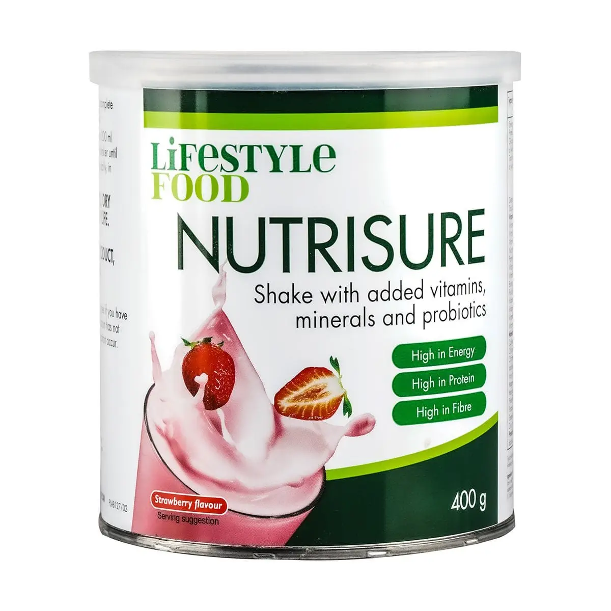 LIFESTYLE NUTRISURE 400G STRA