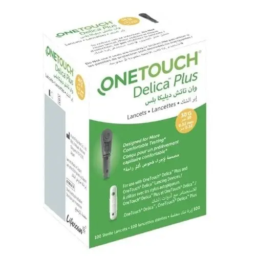 ONE TOUCH DELICA LANCETS 100