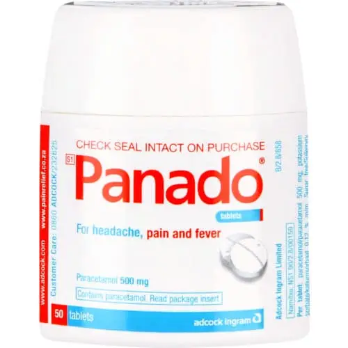 PANADO 500MG TABS 50