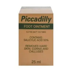 PICCADILLY FOOT OINTMENT 25ML