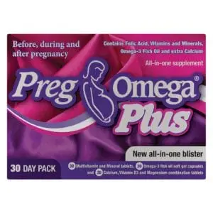PREGOMEGA PLUS 30 DAY PACK