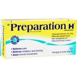 PREPARATION H SUPP 12