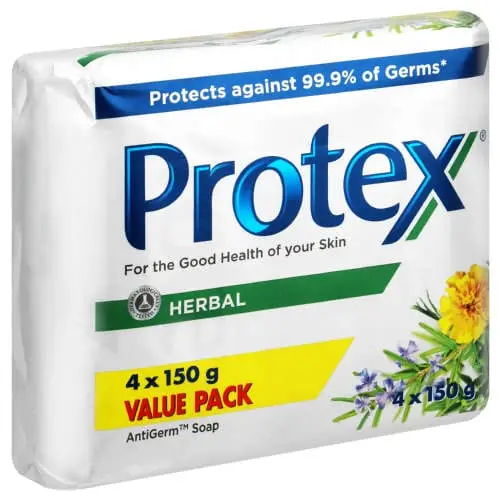 PROTEX SOAP 150G 4 PACK HERBAL