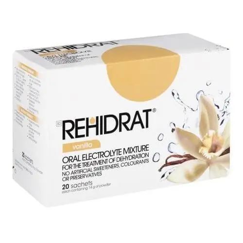 REHIDRAT 14G VANILLA SACH 20