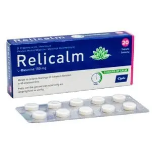 RELICALM TABS 20