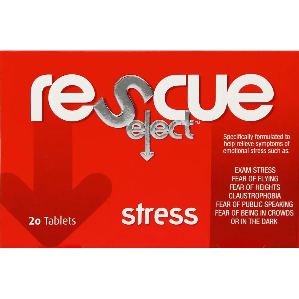 RESCUE SELECT STRESS TABS 20