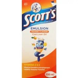 SCOTTS EMULSION 200ML ORANGE