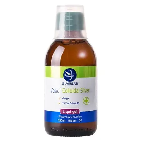 SILVER LAB COLLOIDAL SIL LIQGEL 200ML