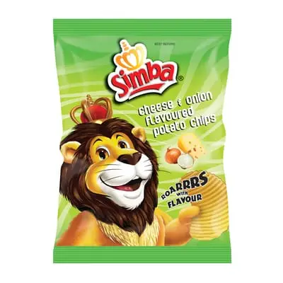SIMBA CHIPS 36G CHEESE&ONION